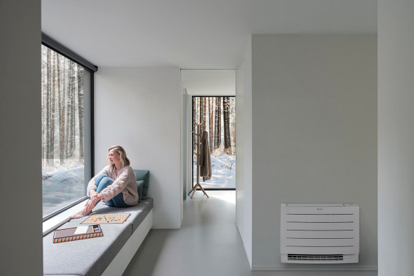 inkl. Montage,Daikin Inverter, Perfera, Truhengerät, FVXM25R + RXM25R9 9000 BTU bis 25m²