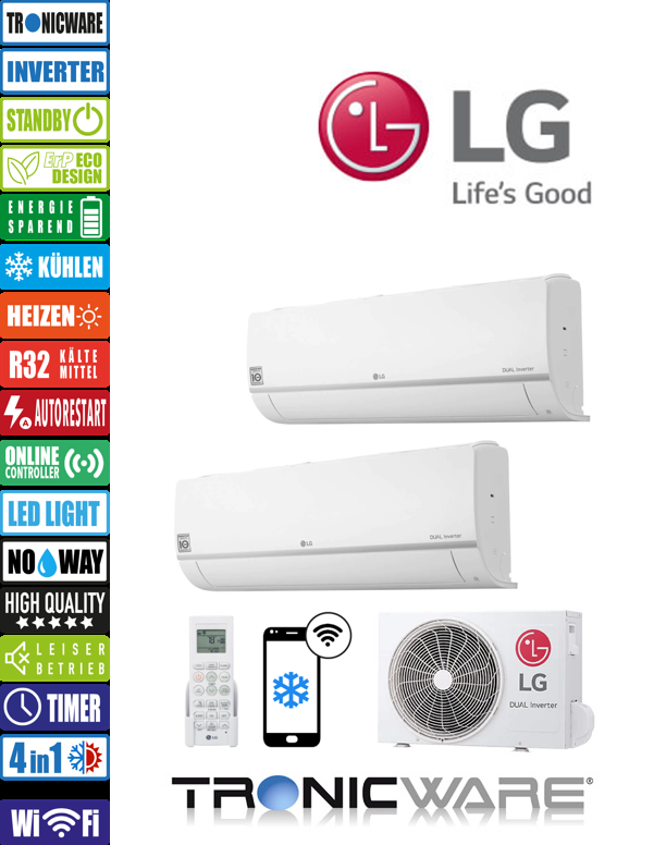 LG Inverter, Standard Plus, PC12 NSJ + PC12 NSJ + MU3R21 U22