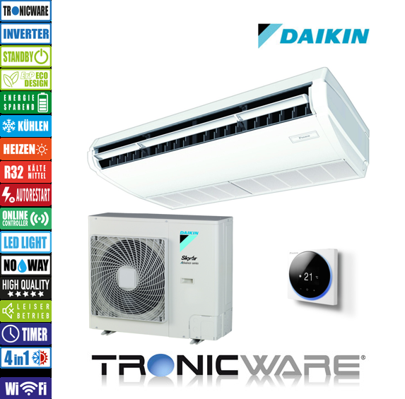 Daikin Inverter, SkyAir Advance-Series, Sky Air Advance-series Unterdeckengerät, FHA100A + RZASG100MY1