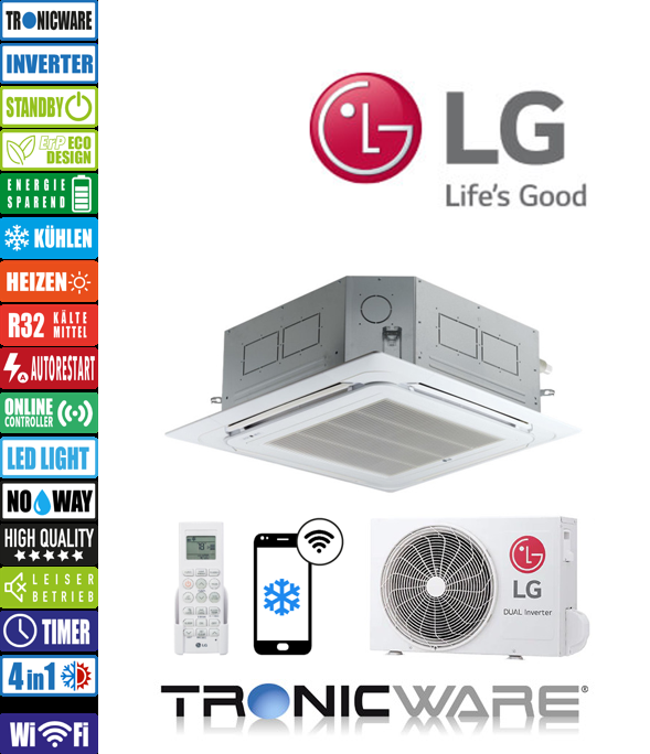 LG Inverter, nan, Kassettengeräte, CT24F NB0 + UUC1 U40